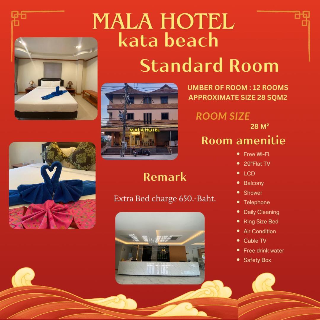Mala Hotel Strand Kata Exterior foto